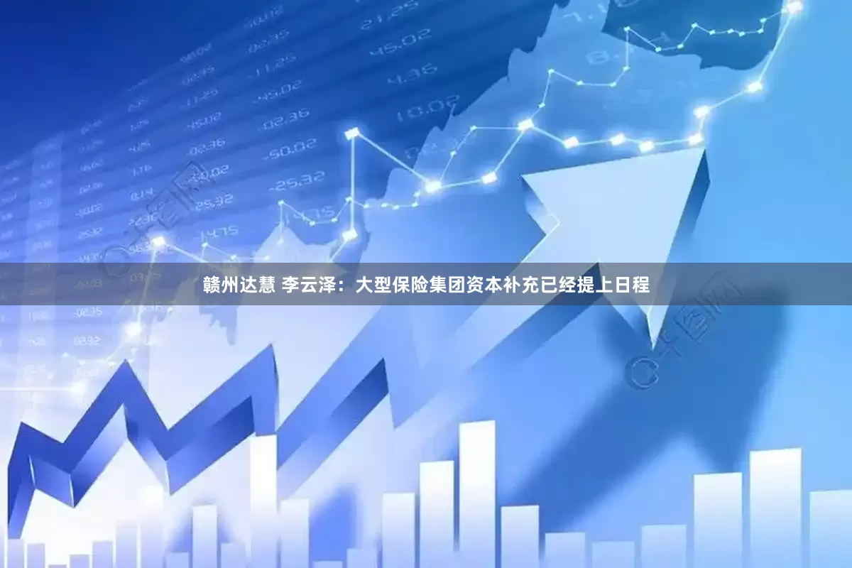 赣州达慧 李云泽：大型保险集团资本补充已经提上日程
